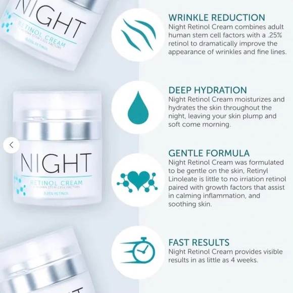 1oz Night Retinol CreamSee why this anti-aging cream is the most sought after.